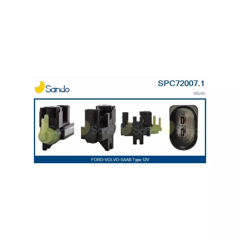 Transmetteur de pression, controle des gaz d'échappement SANDO SPC72007.1