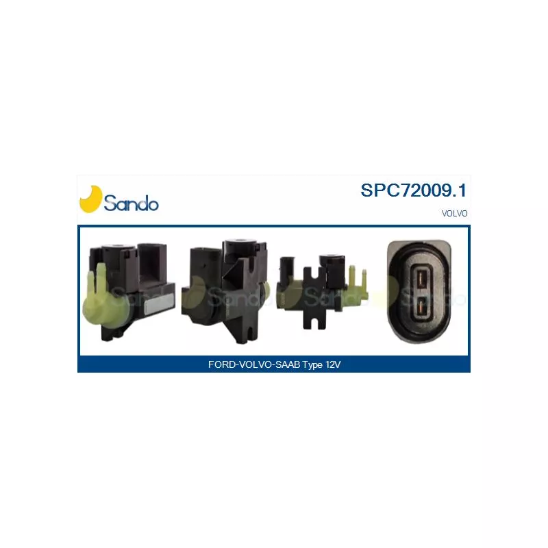 Transmetteur de pression, controle des gaz d'échappement SANDO SPC72009.1