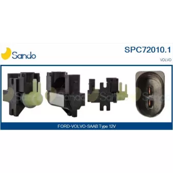 Transmetteur de pression, controle des gaz d'échappement SANDO SPC72010.1