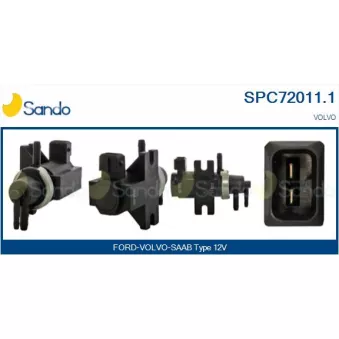 Transmetteur de pression, controle des gaz d'échappement SANDO SPC72011.1