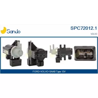 Transmetteur de pression, controle des gaz d'échappement SANDO SPC72012.1
