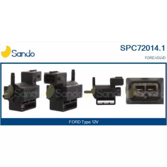 Transmetteur de pression, controle des gaz d'échappement SANDO SPC72014.1