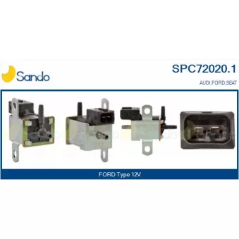 Transmetteur de pression, controle des gaz d'échappement SANDO SPC72020.1