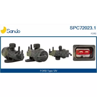 Transmetteur de pression, controle des gaz d'échappement SANDO SPC72023.1