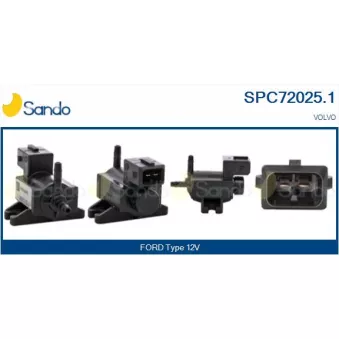 Transmetteur de pression, controle des gaz d'échappement SANDO SPC72025.1