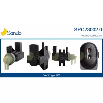 Transmetteur de pression, controle des gaz d'échappement SANDO SPC73002.0