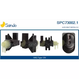 Transmetteur de pression, controle des gaz d'échappement SANDO SPC73002.1