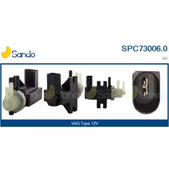 Transmetteur de pression, controle des gaz d'échappement SANDO SPC73006.0