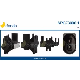 Transmetteur de pression, controle des gaz d'échappement SANDO SPC73006.1