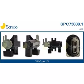 Transmetteur de pression, controle des gaz d'échappement SANDO SPC73008.1