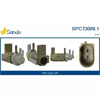 Transmetteur de pression, controle des gaz d'échappement SANDO SPC73009.1