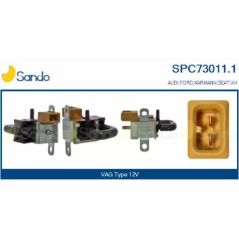 Transmetteur de pression, controle des gaz d'échappement SANDO SPC73011.1