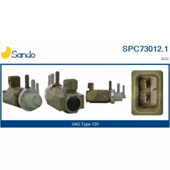 Transmetteur de pression, controle des gaz d'échappement SANDO SPC73012.1