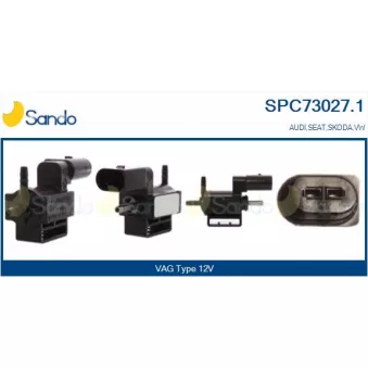 Transmetteur de pression, controle des gaz d'échappement SANDO SPC73027.1