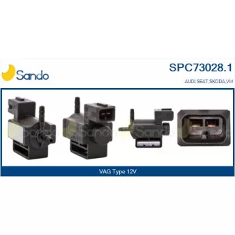 Transmetteur de pression, controle des gaz d'échappement SANDO SPC73028.1