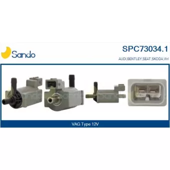 Transmetteur de pression, controle des gaz d'échappement SANDO SPC73034.1