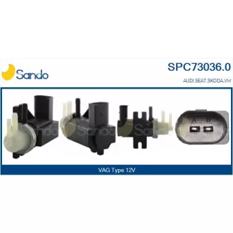 Capteur de pression, turbocompresseur SANDO SPC73036.0