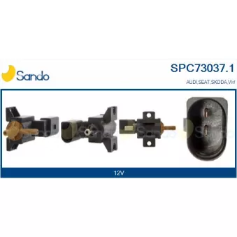 Transmetteur de pression, controle des gaz d'échappement SANDO SPC73037.1