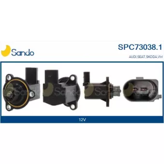 Valve d'air de circulation,compresseur SANDO SPC73038.1