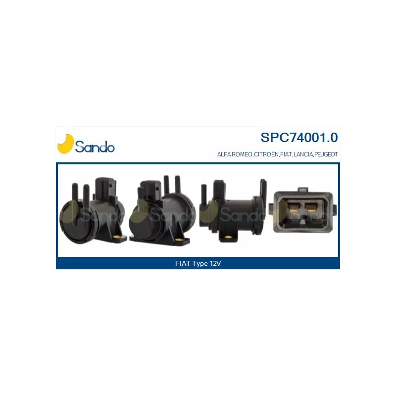 Transmetteur de pression, controle des gaz d'échappement SANDO SPC74001.0