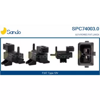 Transmetteur de pression, controle des gaz d'échappement SANDO SPC74003.0