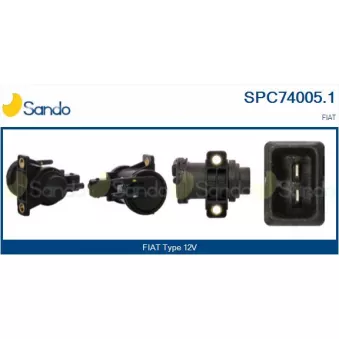 Transmetteur de pression, controle des gaz d'échappement SANDO SPC74005.1