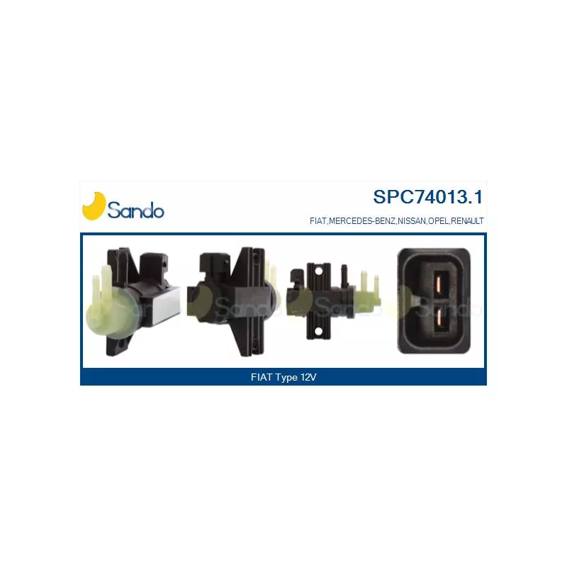 Transmetteur de pression, controle des gaz d'échappement SANDO SPC74013.1