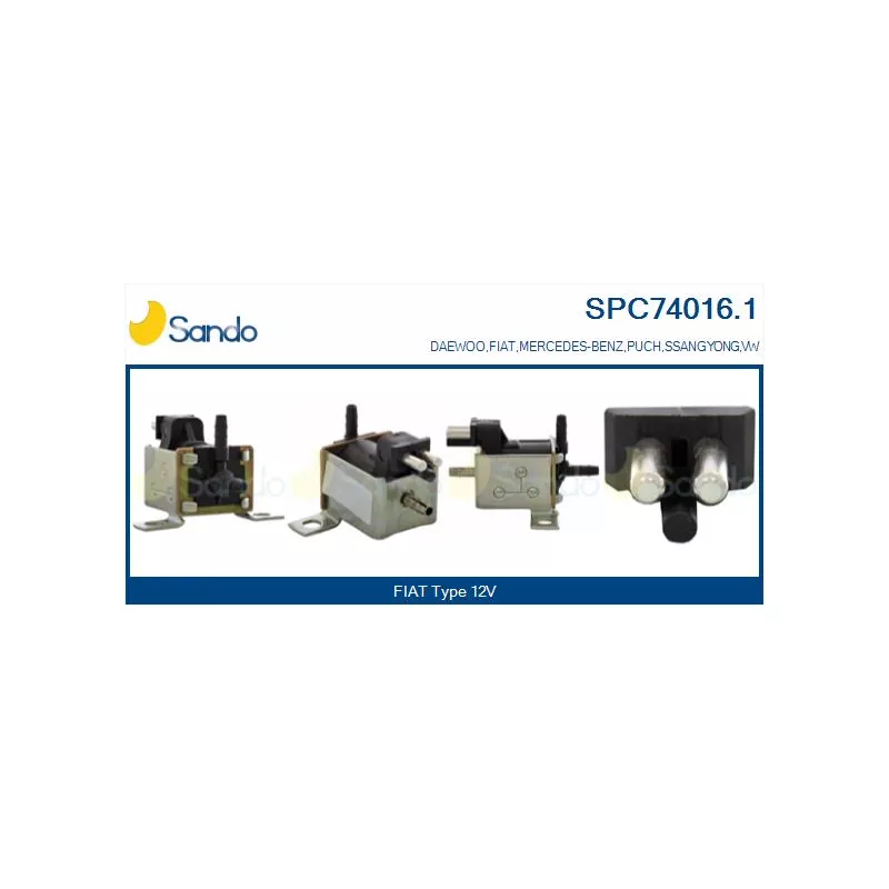 Transmetteur de pression, controle des gaz d'échappement SANDO SPC74016.1