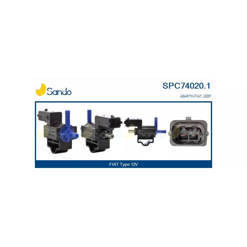 Transmetteur de pression, controle des gaz d'échappement SANDO SPC74020.1