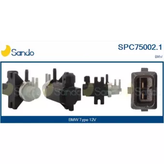 Transmetteur de pression, controle des gaz d'échappement SANDO SPC75002.1