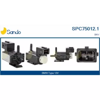 Transmetteur de pression, controle des gaz d'échappement SANDO SPC75012.1