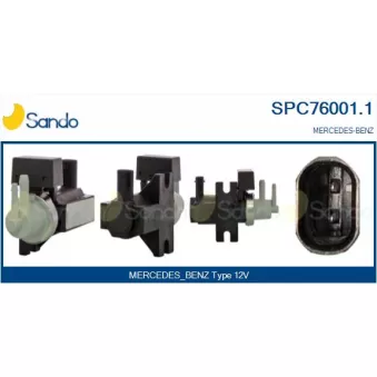 Transmetteur de pression, controle des gaz d'échappement SANDO SPC76001.1