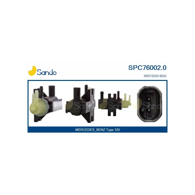 Transmetteur de pression, controle des gaz d'échappement SANDO SPC76002.0