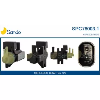 Transmetteur de pression, controle des gaz d'échappement SANDO SPC76003.1