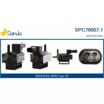 Transmetteur de pression, controle des gaz d'échappement SANDO SPC76007.1