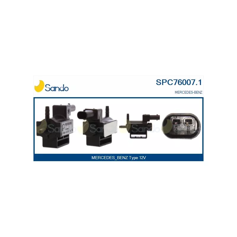 Transmetteur de pression, controle des gaz d'échappement SANDO SPC76007.1