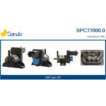 Transmetteur de pression, controle des gaz d'échappement SANDO SPC77000.0
