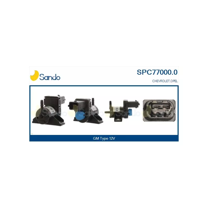 Transmetteur de pression, controle des gaz d'échappement SANDO SPC77000.0
