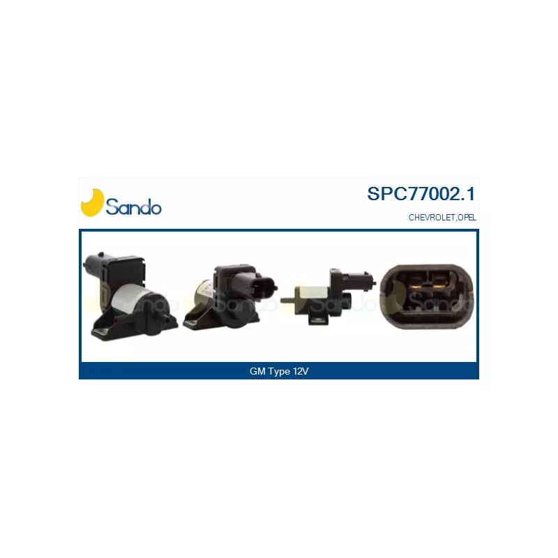 Transmetteur de pression, controle des gaz d'échappement SANDO SPC77002.1