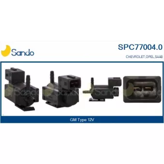 Transmetteur de pression, controle des gaz d'échappement SANDO SPC77004.0