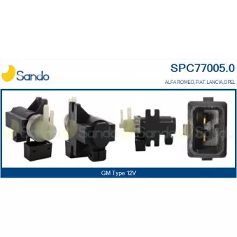 Transmetteur de pression, controle des gaz d'échappement SANDO SPC77005.0