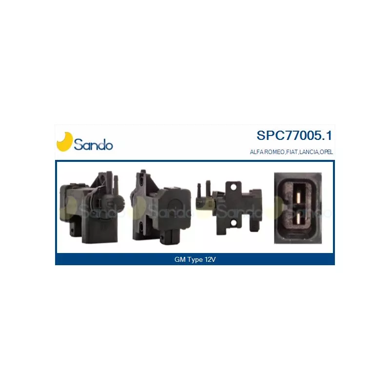 Transmetteur de pression, controle des gaz d'échappement SANDO SPC77005.1