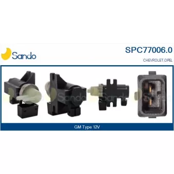 Transmetteur de pression, controle des gaz d'échappement SANDO SPC77006.0