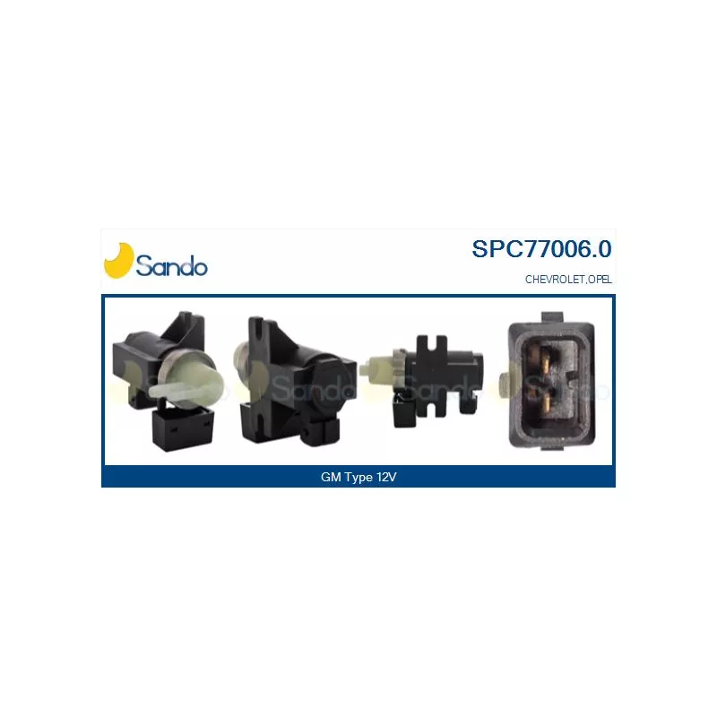 Transmetteur de pression, controle des gaz d'échappement SANDO SPC77006.0
