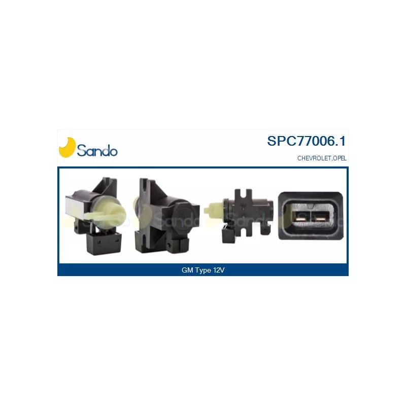 Transmetteur de pression, controle des gaz d'échappement SANDO SPC77006.1