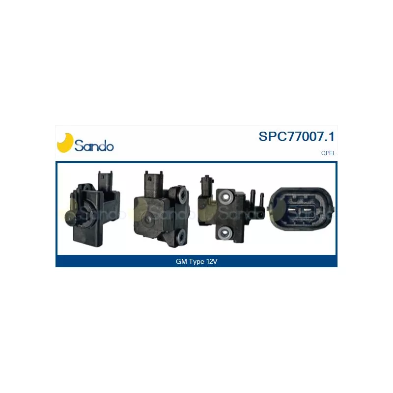 Transmetteur de pression, controle des gaz d'échappement SANDO SPC77007.1