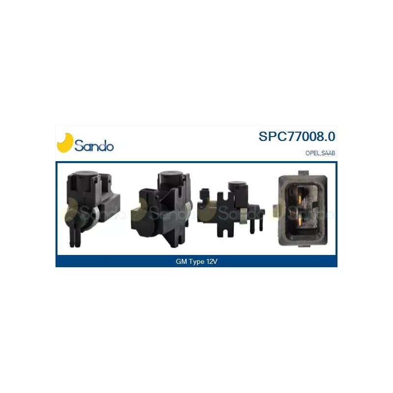 Transmetteur de pression, controle des gaz d'échappement SANDO SPC77008.0