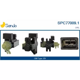 Transmetteur de pression, controle des gaz d'échappement SANDO SPC77009.1