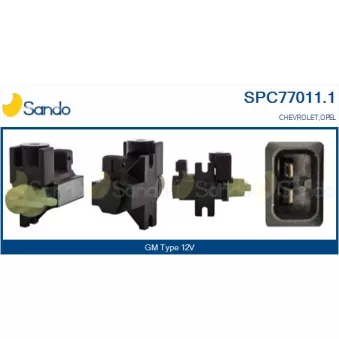 Transmetteur de pression, controle des gaz d'échappement SANDO SPC77011.1