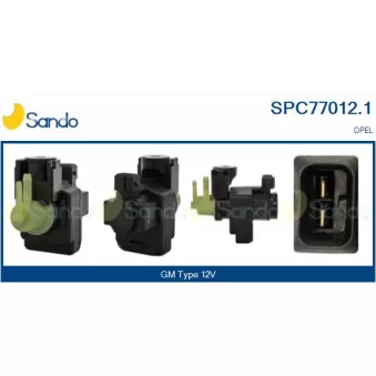 Transmetteur de pression, controle des gaz d'échappement SANDO SPC77012.1